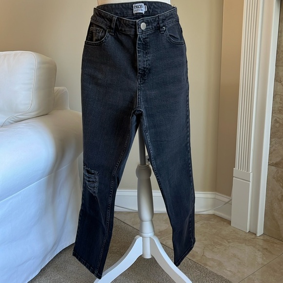 ASOS Denim 100% Denim Black Washed Jeans Size 28 - Picture 1 of 7